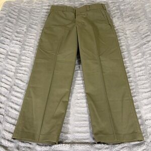 Elbeco Mens E829RN Olive Green Uniform Duty Pants 36R Poly Cotton New